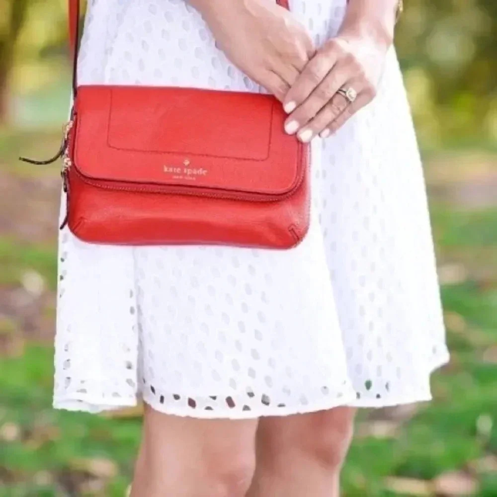 Kate Spade Mansfield Mariana Leather Crossbody